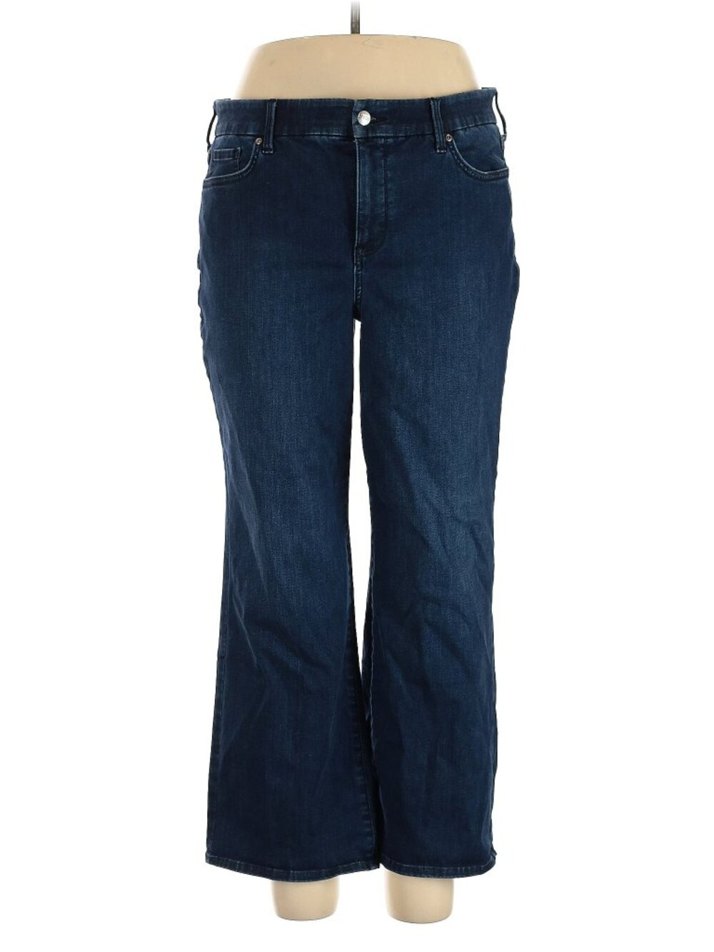 NYDJ - XL Dark Blue Wash, Boot Leg, Mid-rise waist